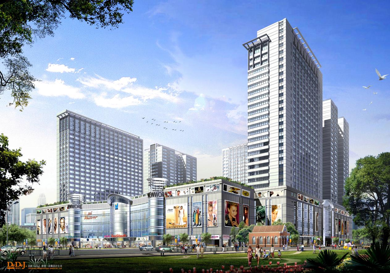 大连新天地  效果图