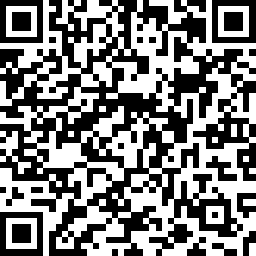 A qr code with black squaresDescription automatically generated