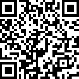 A qr code with black squares Description automatically generated